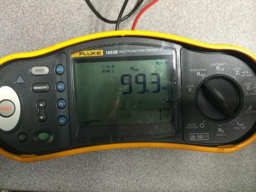 Calibration fluke 1653b - of,